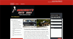 Desktop Screenshot of midlandautobodyrepair.com