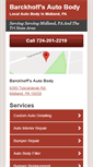 Mobile Screenshot of midlandautobodyrepair.com